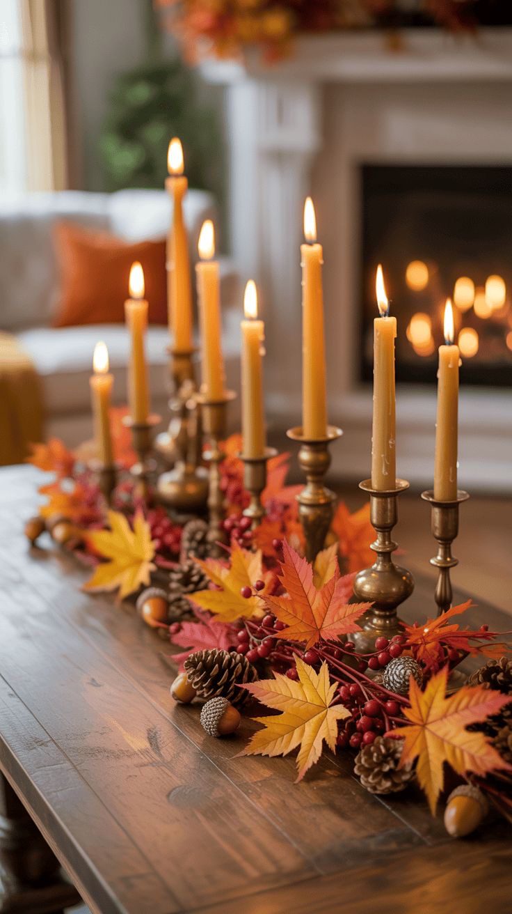 Fall Entryway Decor Ideas31 Fall Table Decor Ideas