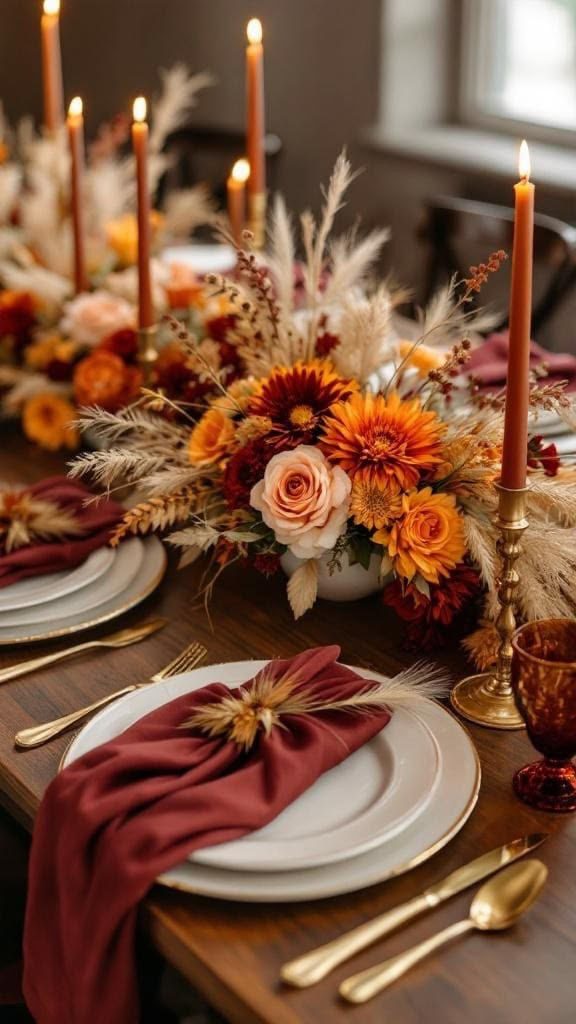 Fall Entryway Decor Ideas8 Fall Table Decor Ideas