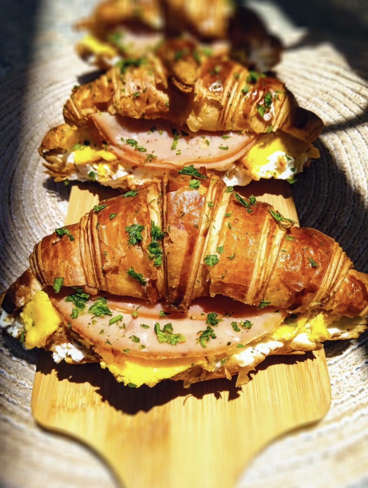 IMG 3980 Croissant Sandwiches