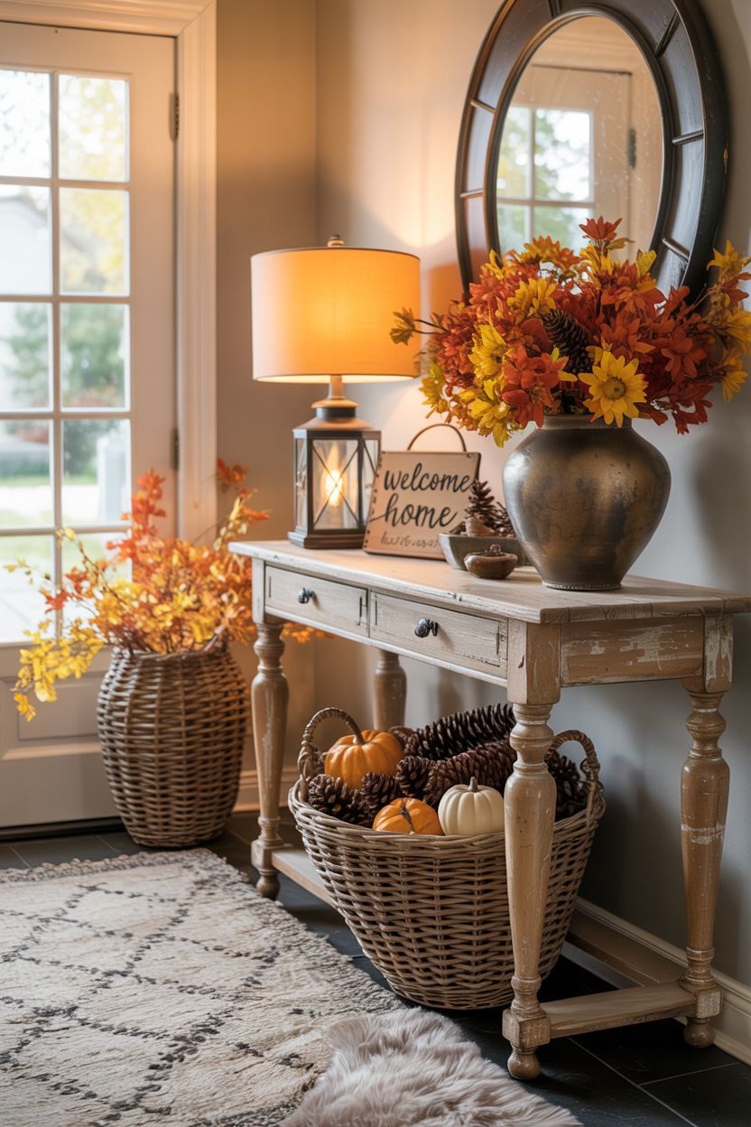 IMG 4521 Fall Entryway Decor Ideas