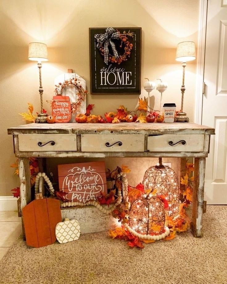 IMG 4526 Fall Entryway Decor Ideas