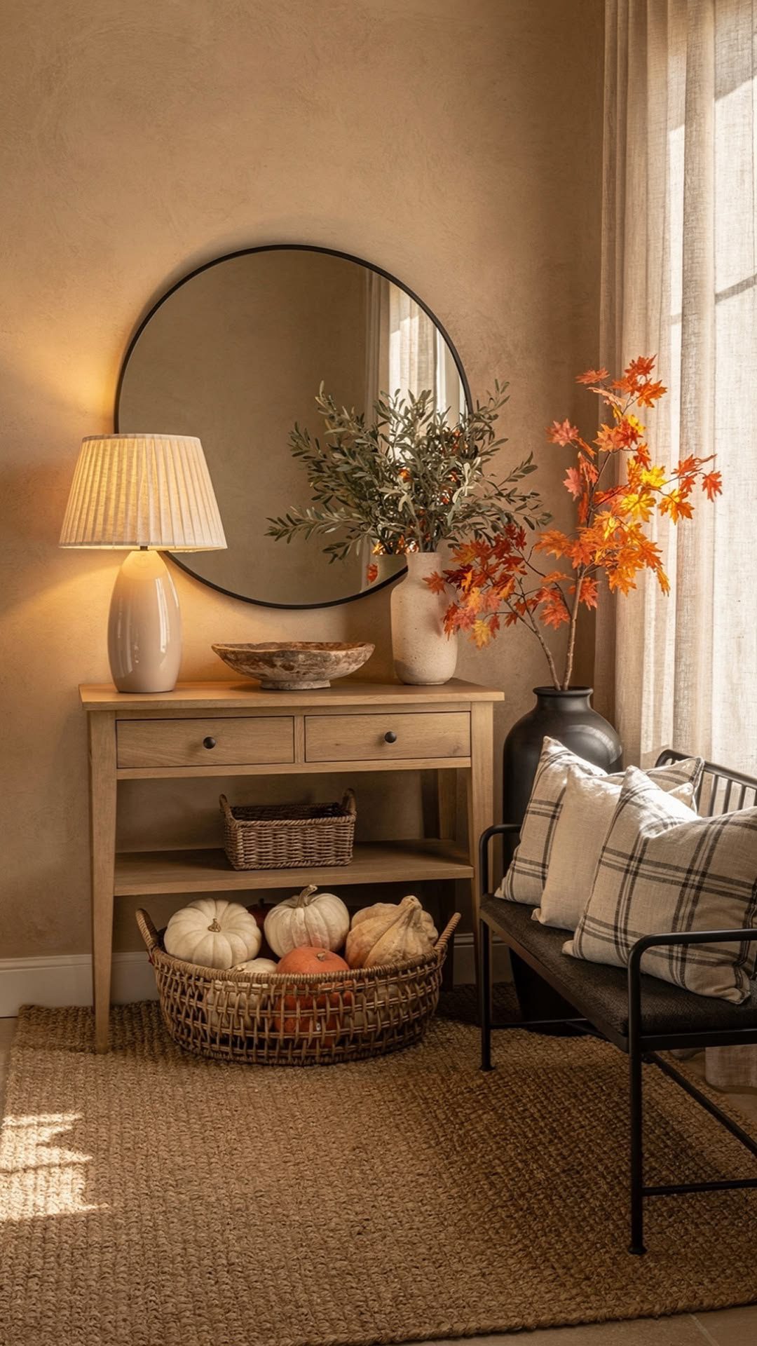 IMG 4540 Fall Entryway Decor Ideas