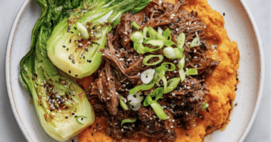 Miso Ginger Chuck Roast Bowl