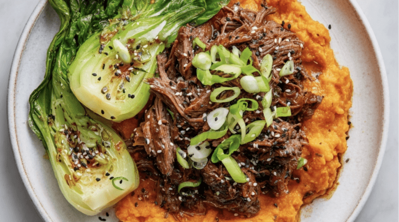 Miso Ginger Chuck Roast Bowl