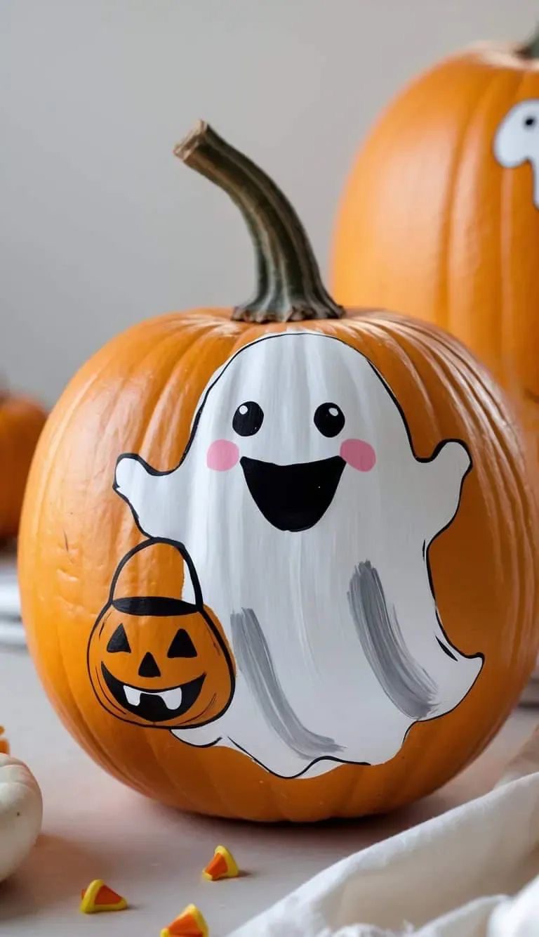 Pumpkin Painting Ideas17 Pumpkin Painting Ideas