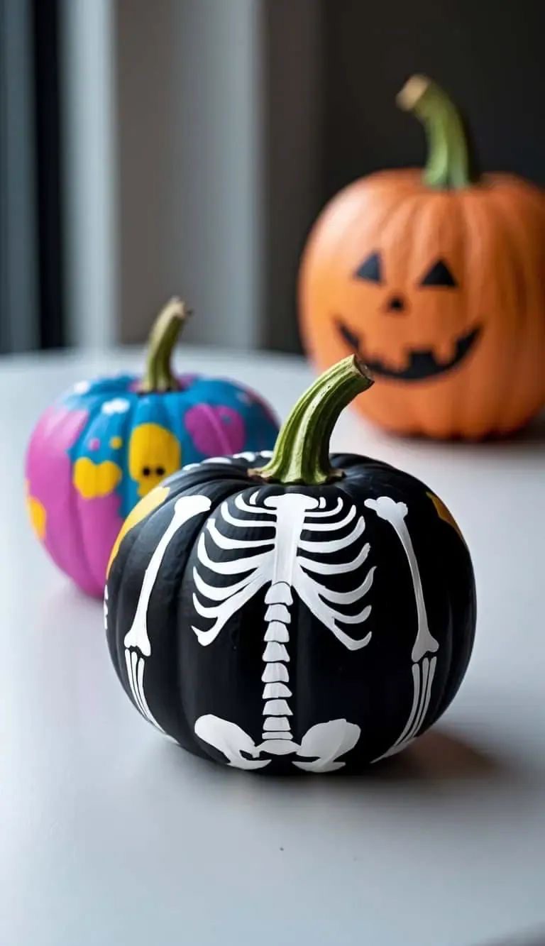 Pumpkin Painting Ideas19 Pumpkin Painting Ideas