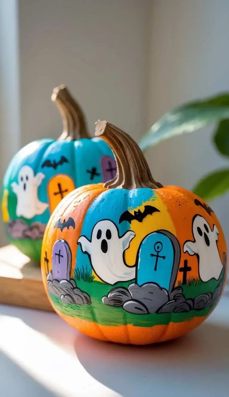 Pumpkin Painting Ideas28 Pumpkin Painting Ideas