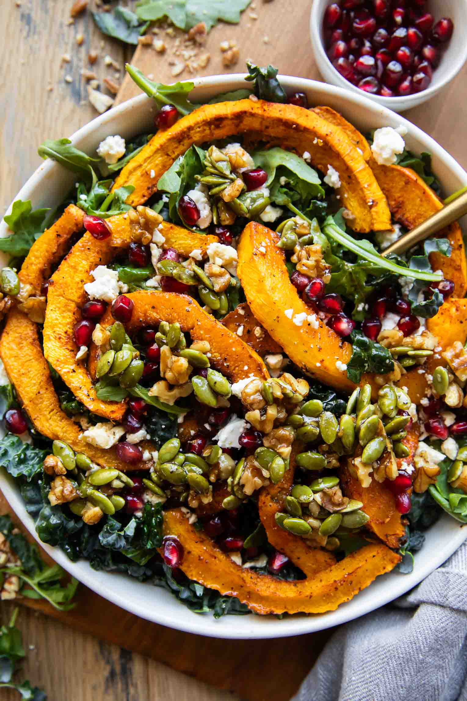 Roasted Pumpkin Salad 3 Pumpkin Recipes