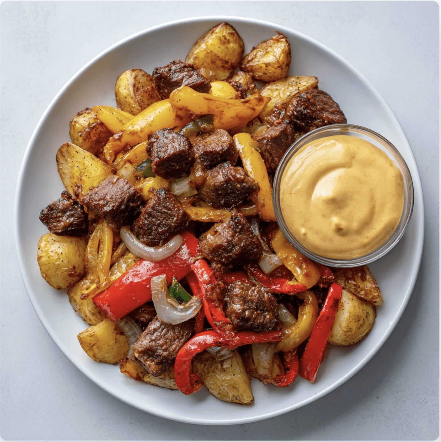 Smoky Steak Bites with Patatas Bravas2 Smoky Steak Bites with Patatas Bravas