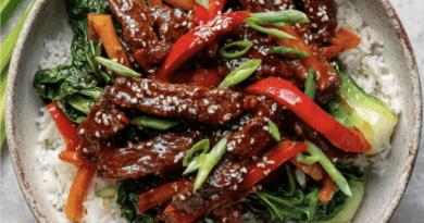 Teriyaki Beef Rice Bowl