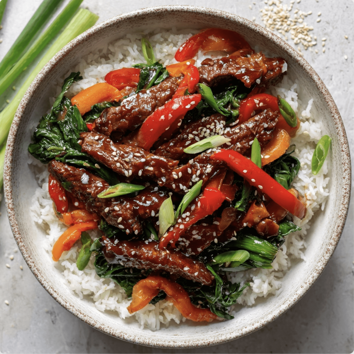 Teriyaki Beef Rice Bowl2 Teriyaki Beef Rice Bowl
