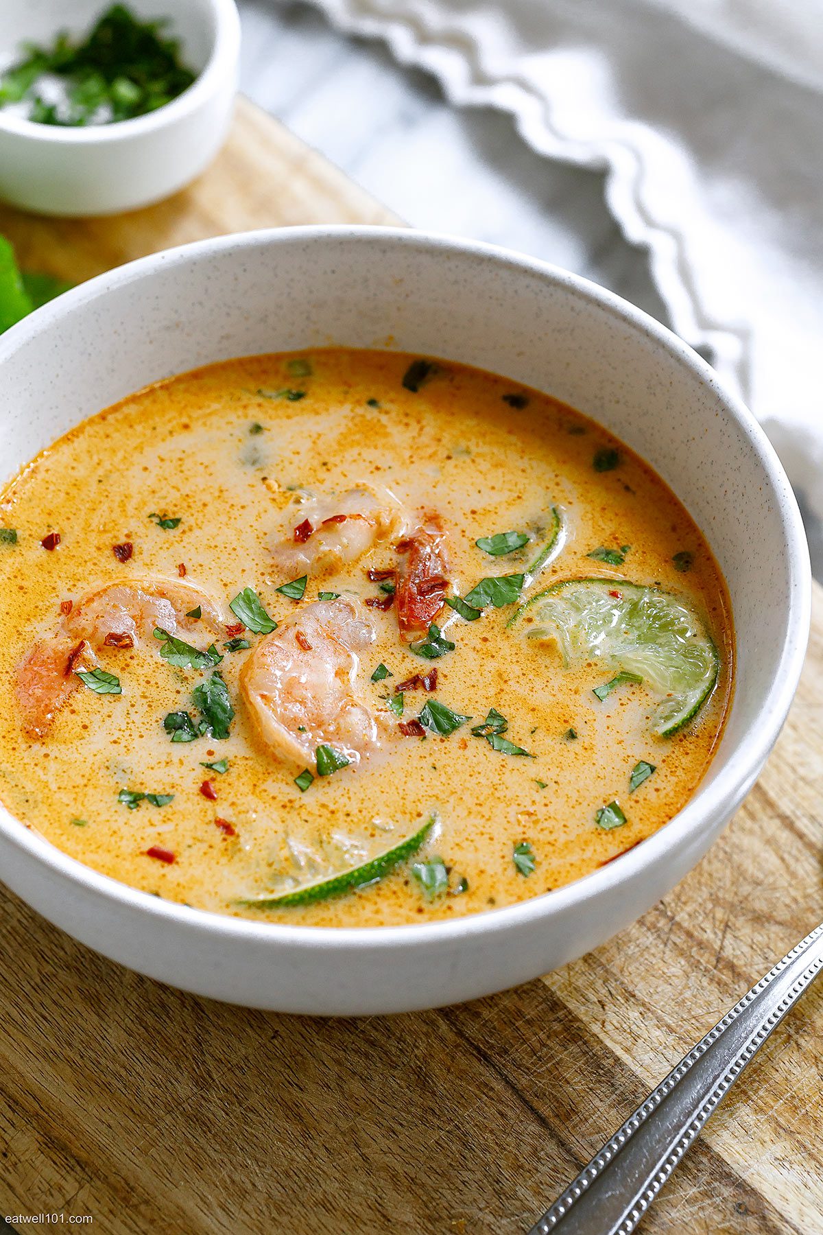 Thai Coconut Shrimp Soup Fall Dinner Recipes