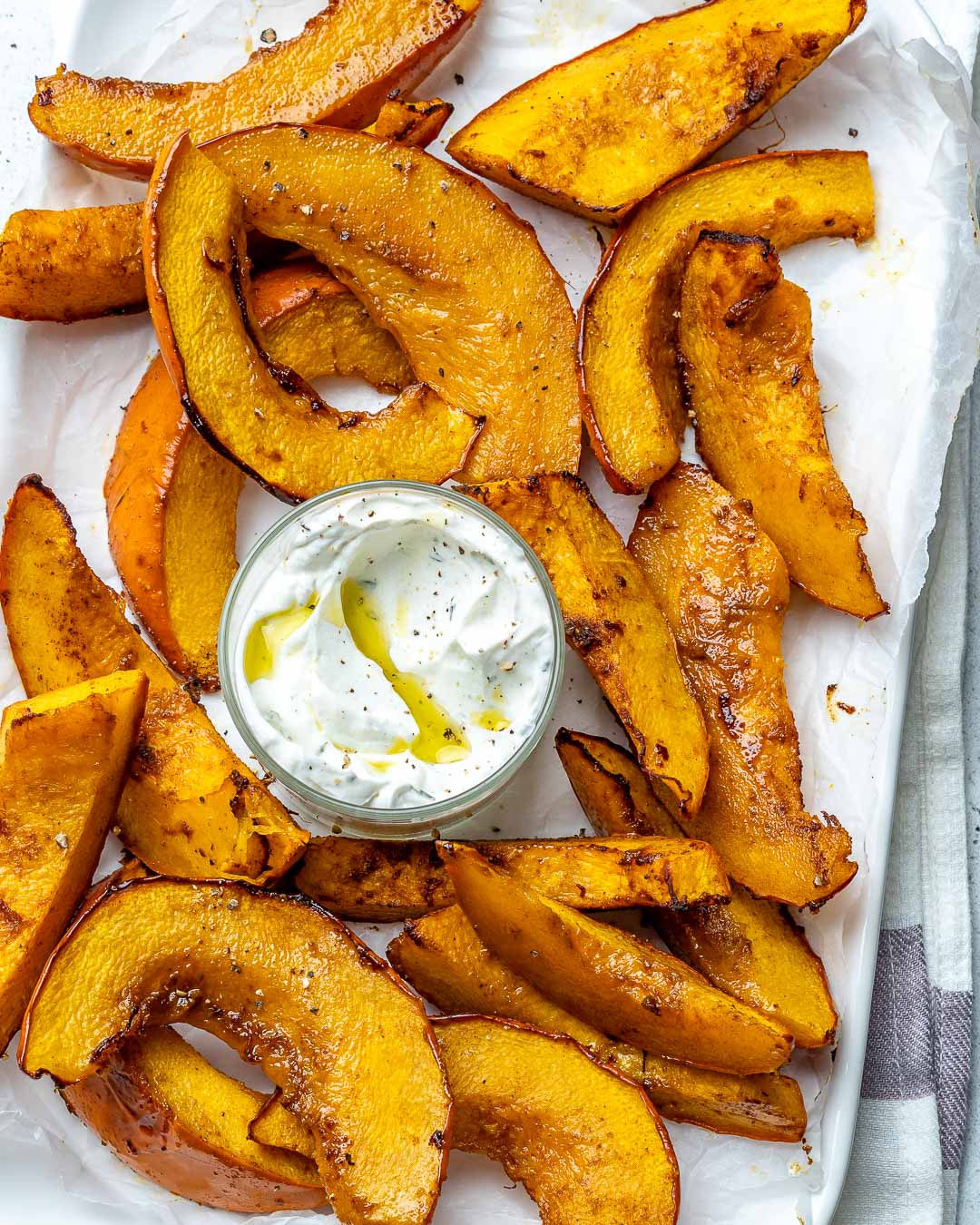 clean snacks Spiced Roasted Pumpkin recipe Pumpkin Recipes