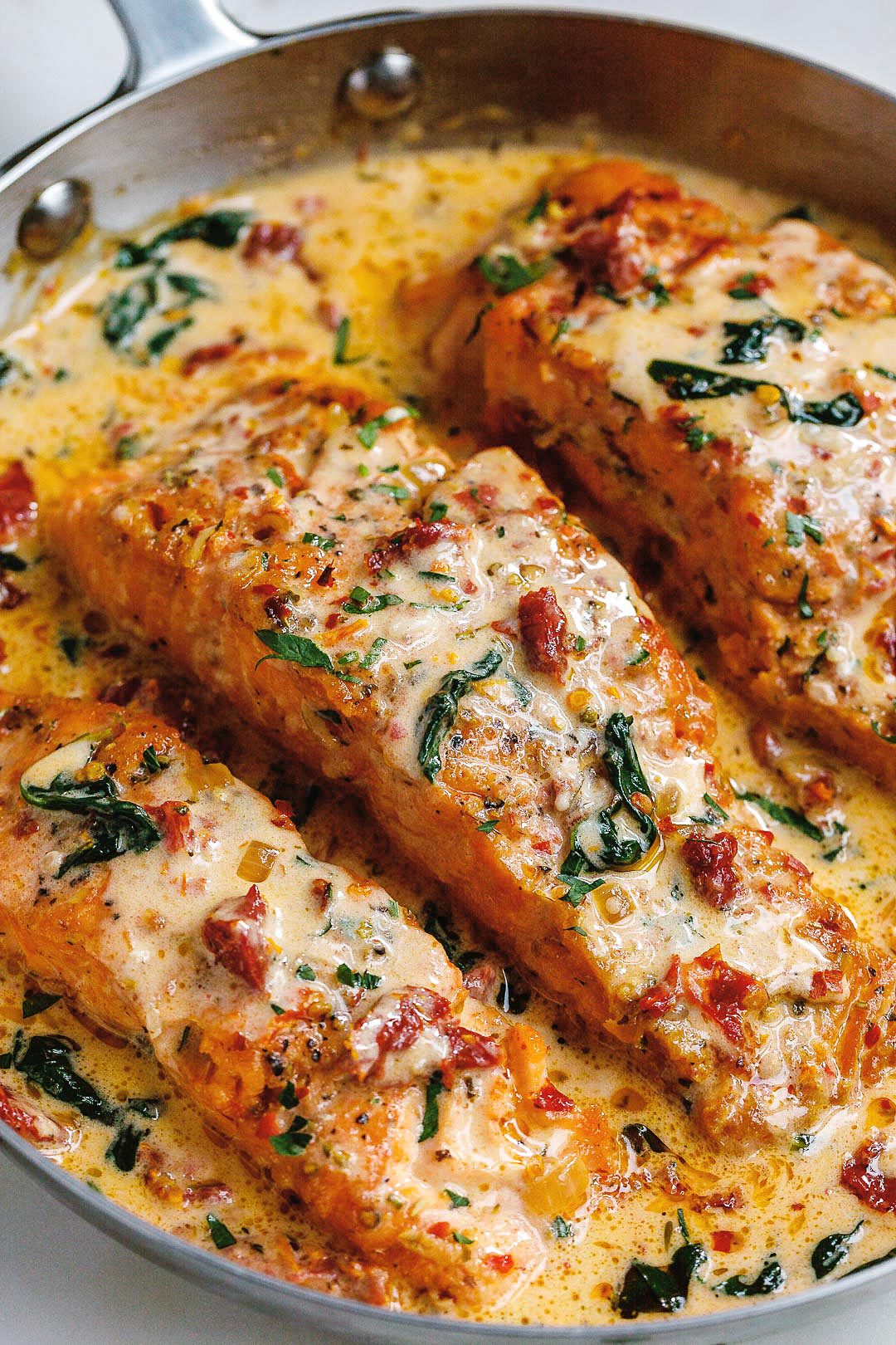 creamy salmon recipe 3 Fall Dinner Recipes