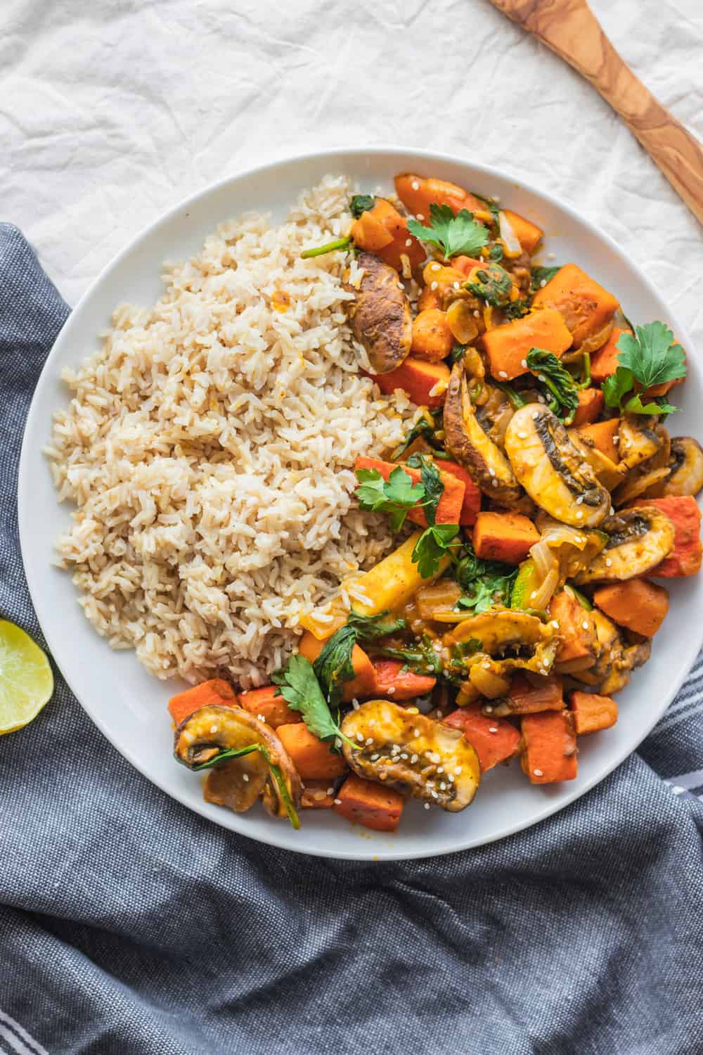 easy vegan vegetable pumpkin stir fry 4 Pumpkin Recipes