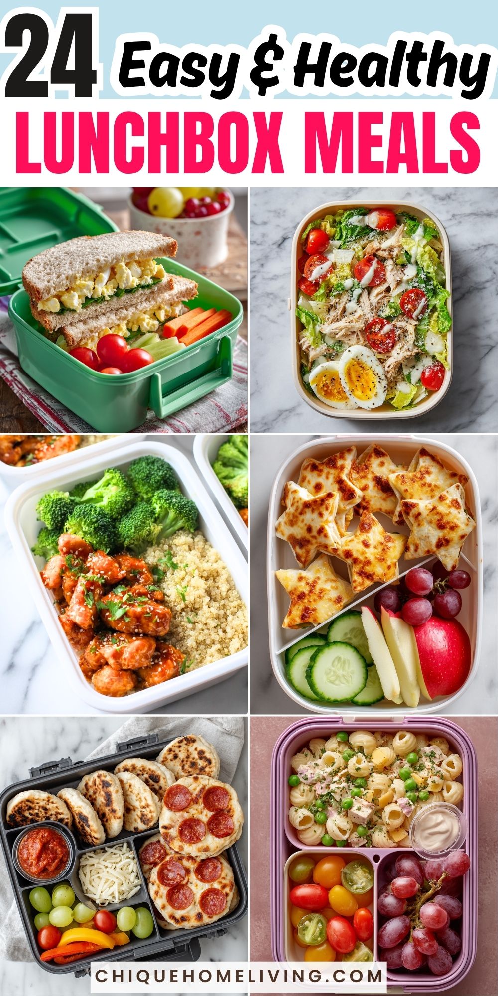 24 Easy and Healthy Lunchbox Ideas You'll Want to Try 51 24 Easy and Healthy Lunchbox Ideas You'll Want to Try luncbox food 2 Lunchbox Ideas