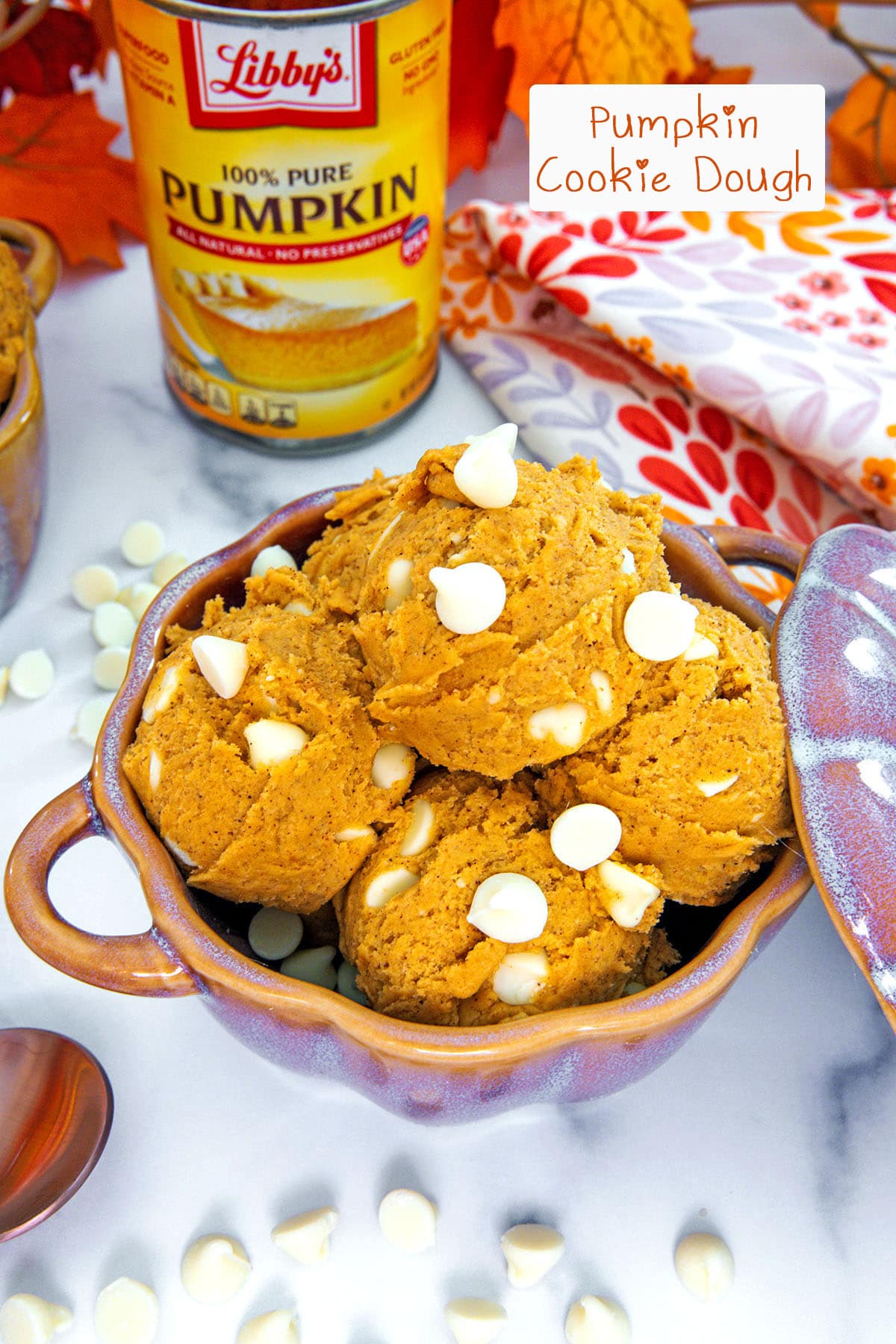 pumpkin cookie dough lead Fall Cookie Recipes