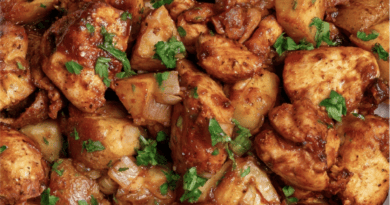 BBQ Chicken and Roasted Potatoes