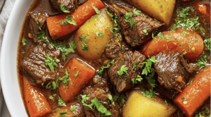 Beef Stew with Potatoes and Carrots1