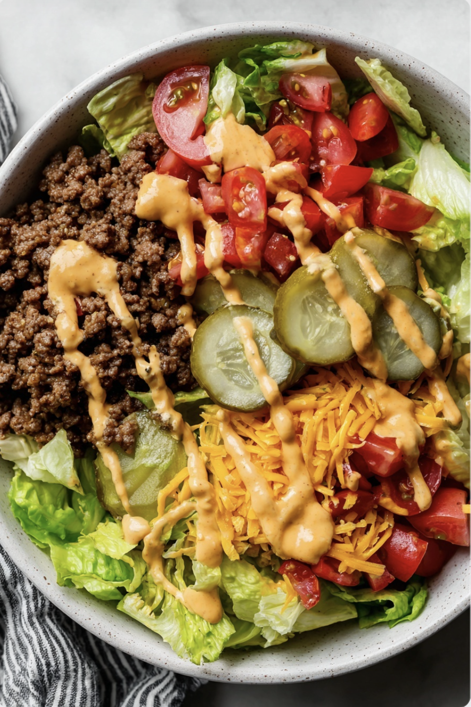Burger Salad3 Burger Salad