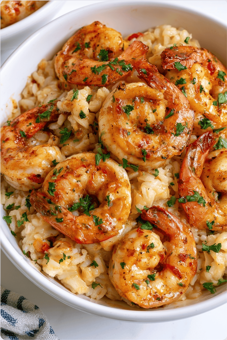 Cajun Shrimp and Buttery Rice4 Cajun Shrimp and Buttery Rice