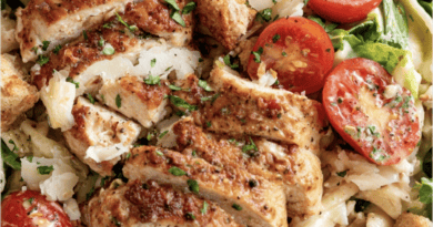 Chicken Caesar Pasta Salad