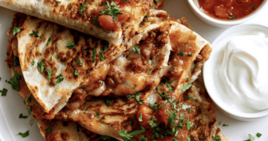 Chili Con Carne Quesadillas