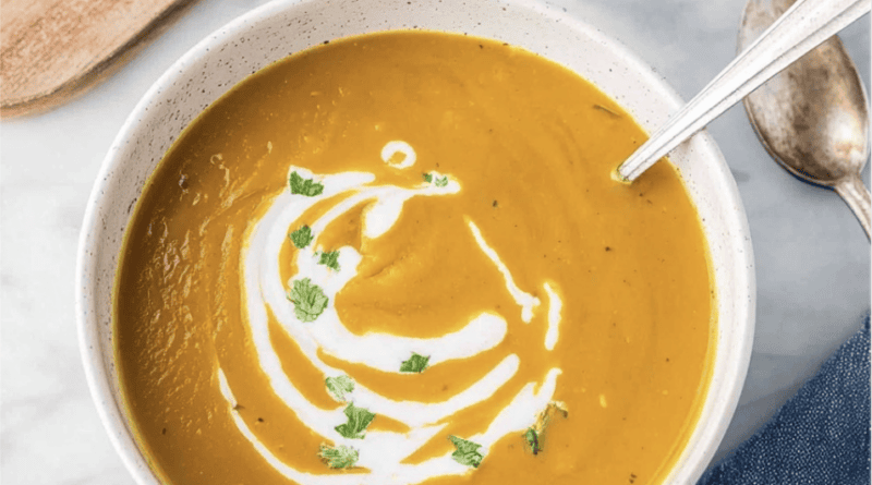 Creamy Kabocha Squash Soup3