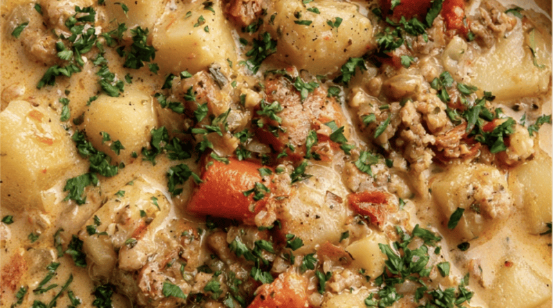 Creamy Sausage Potato Soup