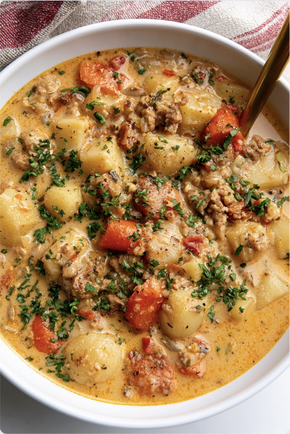 Creamy Sausage Potato Soup 5 Creamy Sausage Potato Soup Creamy Sausage Potato Soup3 Creamy Sausage Potato Soup