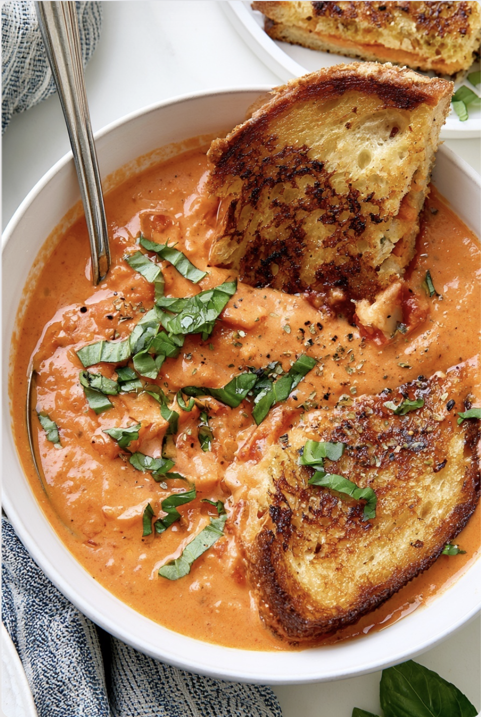 Creamy Tomato Basil Soup 3 Creamy Tomato Basil Soup