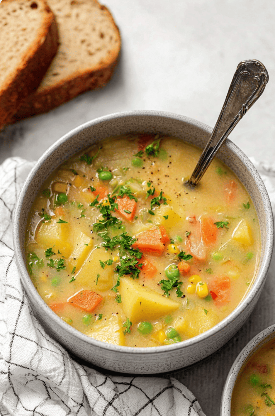 Creamy Vegetable Soup2 Creamy Vegetable Soup