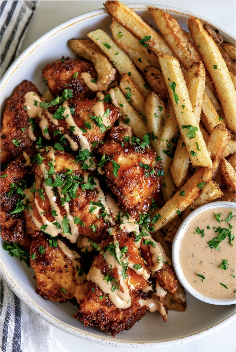 Crispy Hot Honey Chicken and Fries 5 Crispy Hot Honey Chicken and Fries Crispy Hot Honey Chicken and Fries1 Crispy Hot Honey Chicken and Fries