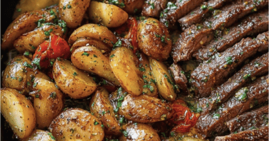 Garlic Butter Steak and Potatoes