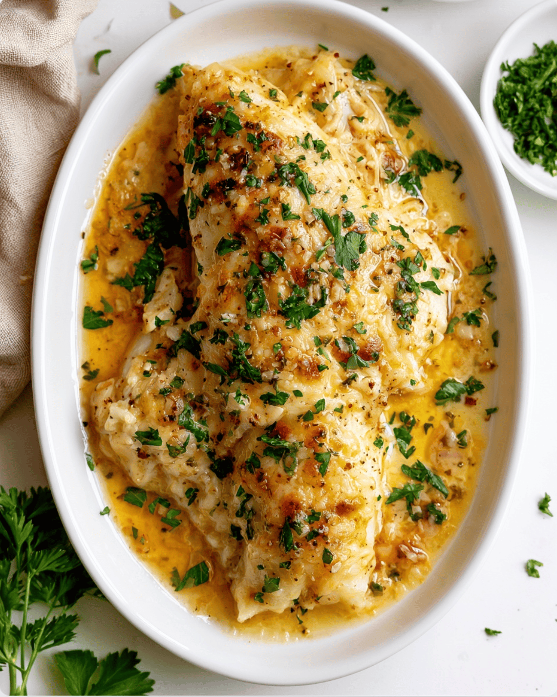 Garlic Parmesan Baked Cod2 Garlic Parmesan Baked Cod