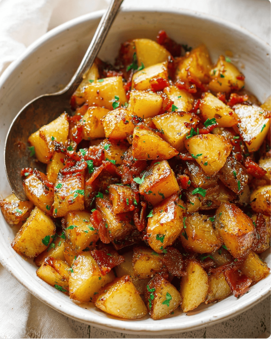 Honey Glazed Bacon Potatoes 6 Honey Glazed Bacon Potatoes HONEY GLAZED Bacon Potatoes1 Honey Glazed Bacon Potatoes