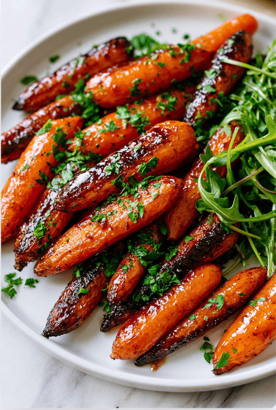 Honey Chili Roasted Baby Carrots1 Honey Chili Roasted Baby Carrots