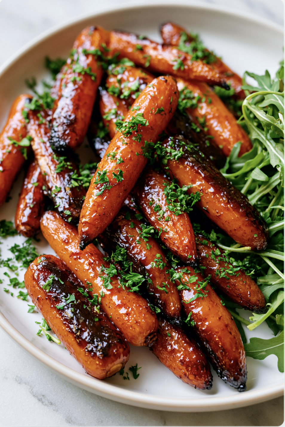 Honey Chili Roasted Baby Carrots2 Honey Chili Roasted Baby Carrots