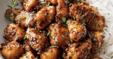 Honey Garlic Chicken Bites