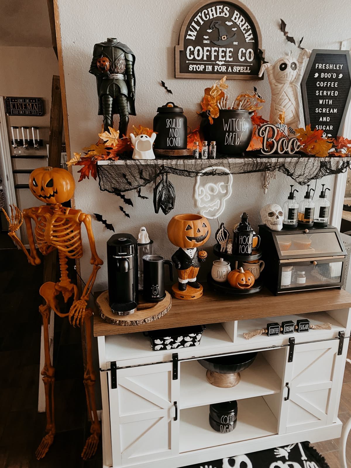 IMG 5853 Spooky Coffee Station Ideas