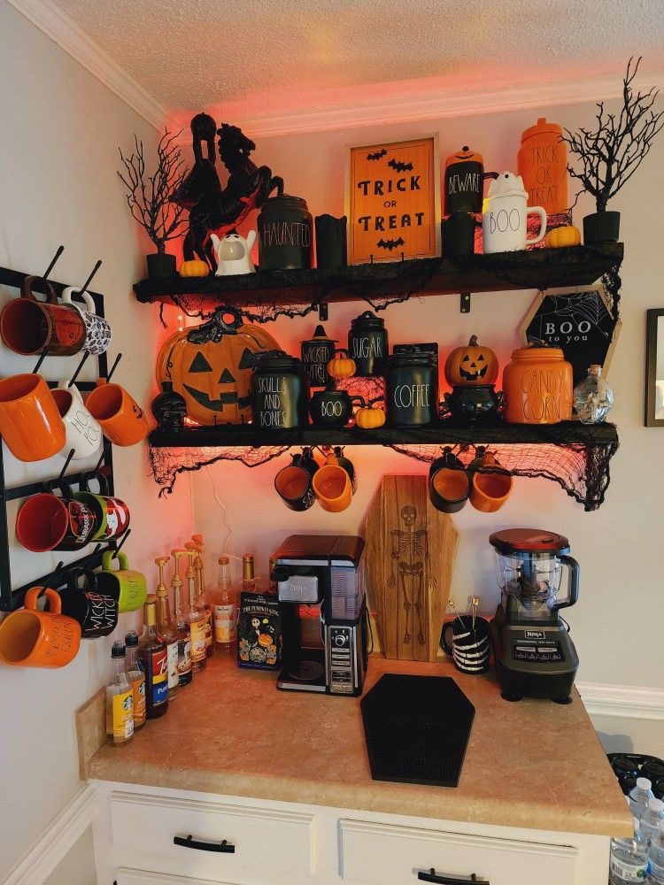 IMG 5856 Spooky Coffee Station Ideas