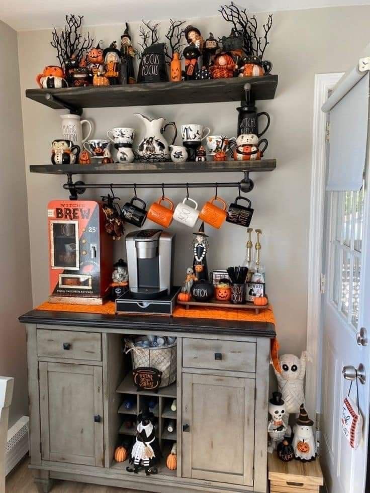 IMG 5861 Spooky Coffee Station Ideas