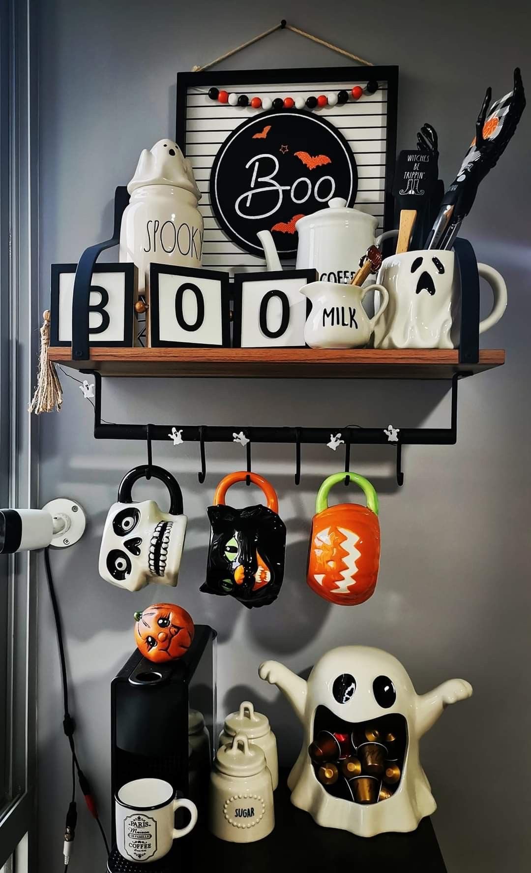 IMG 5865 Spooky Coffee Station Ideas