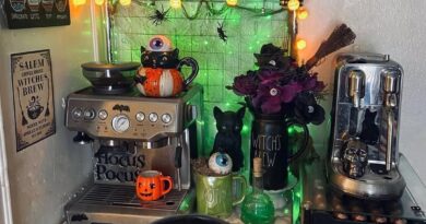 24 Spooky Coffee Station Ideas to Transform Your Coffee Corner