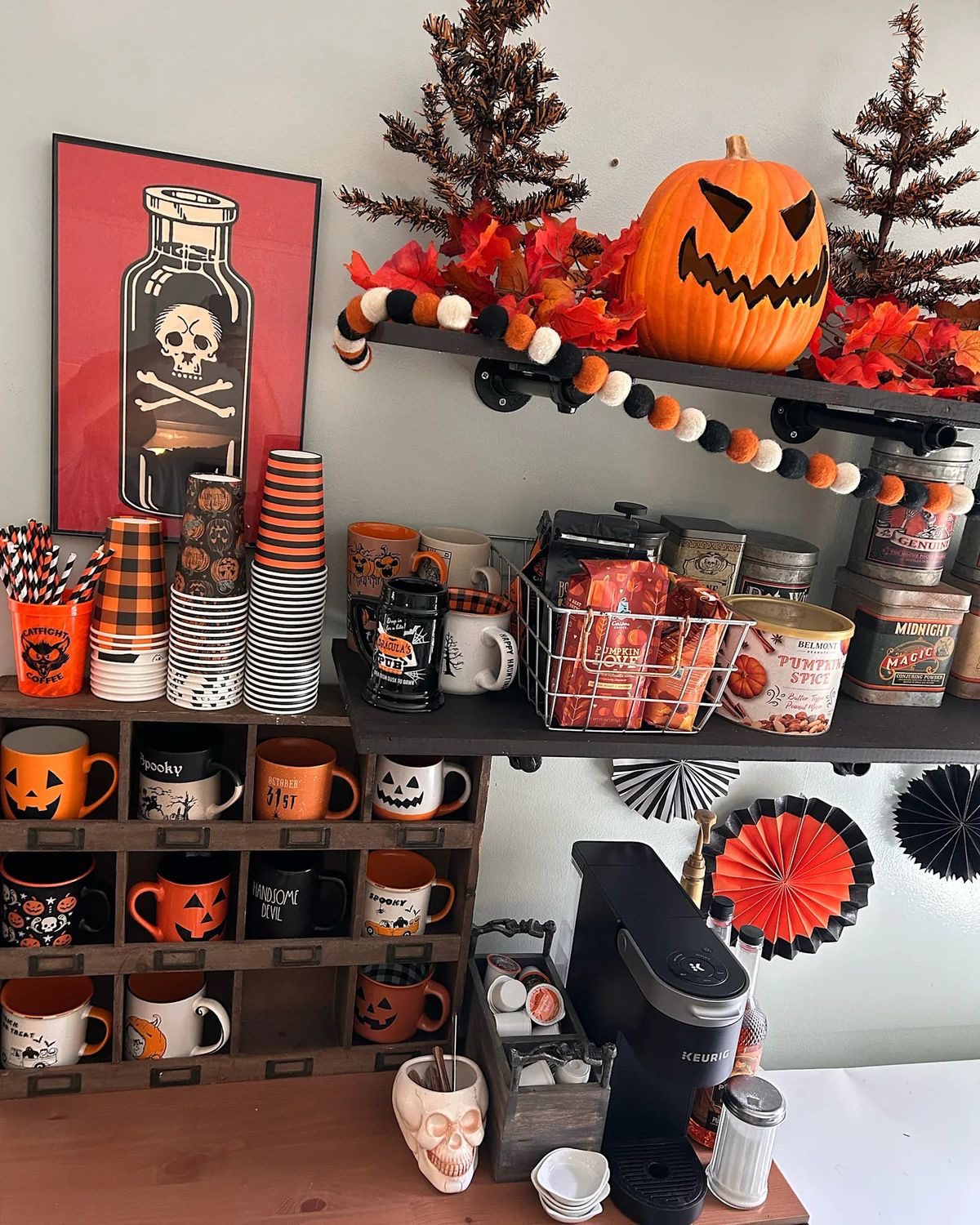 IMG 5869 Spooky Coffee Station Ideas