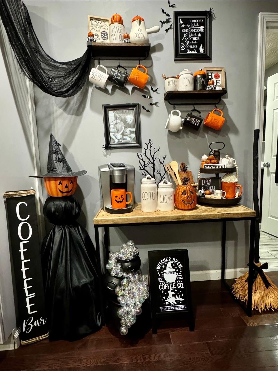IMG 5873 Spooky Coffee Station Ideas