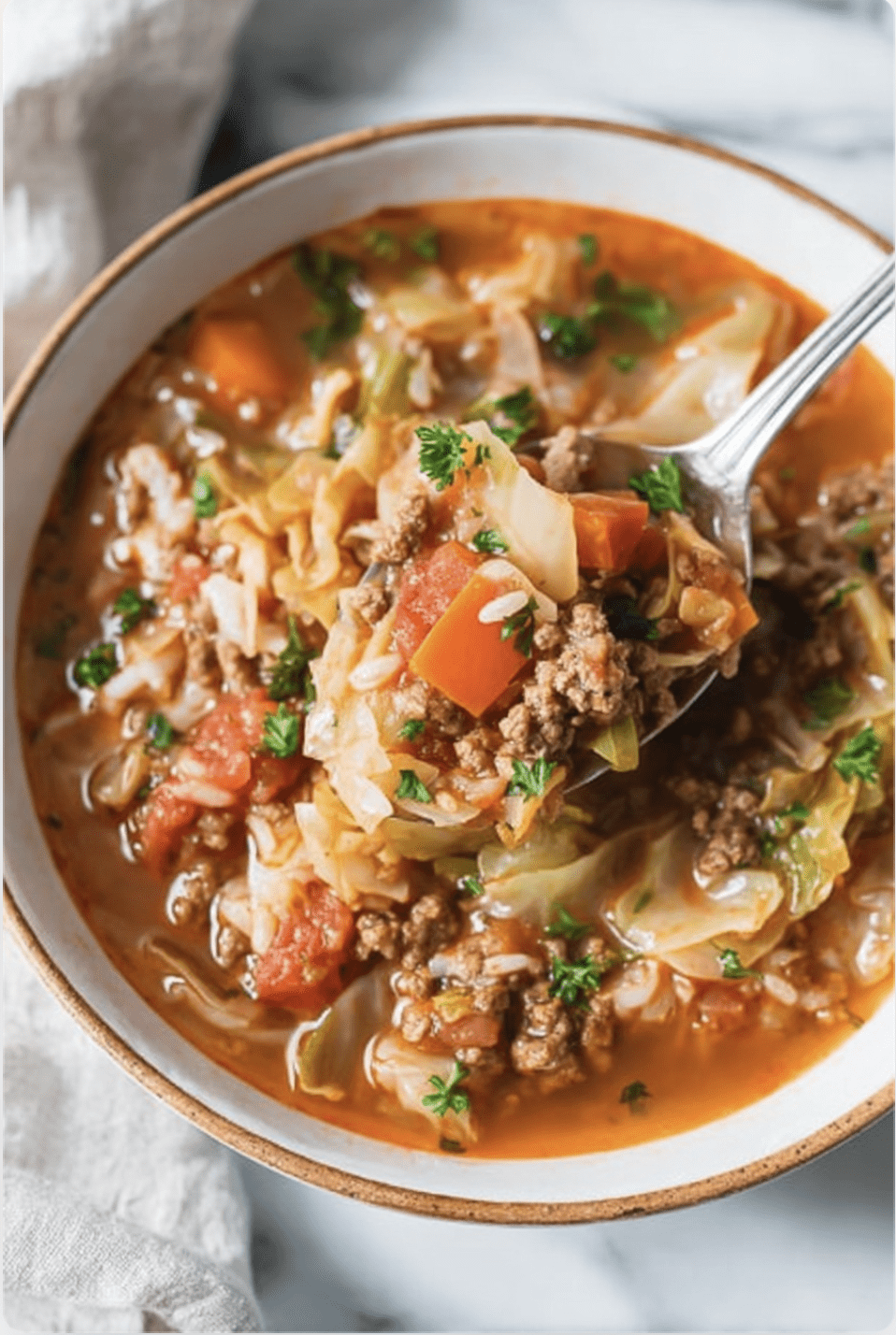 One Pot Cabbage Soup1