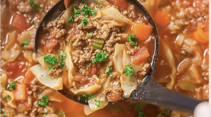 One Pot Cabbage Soup2