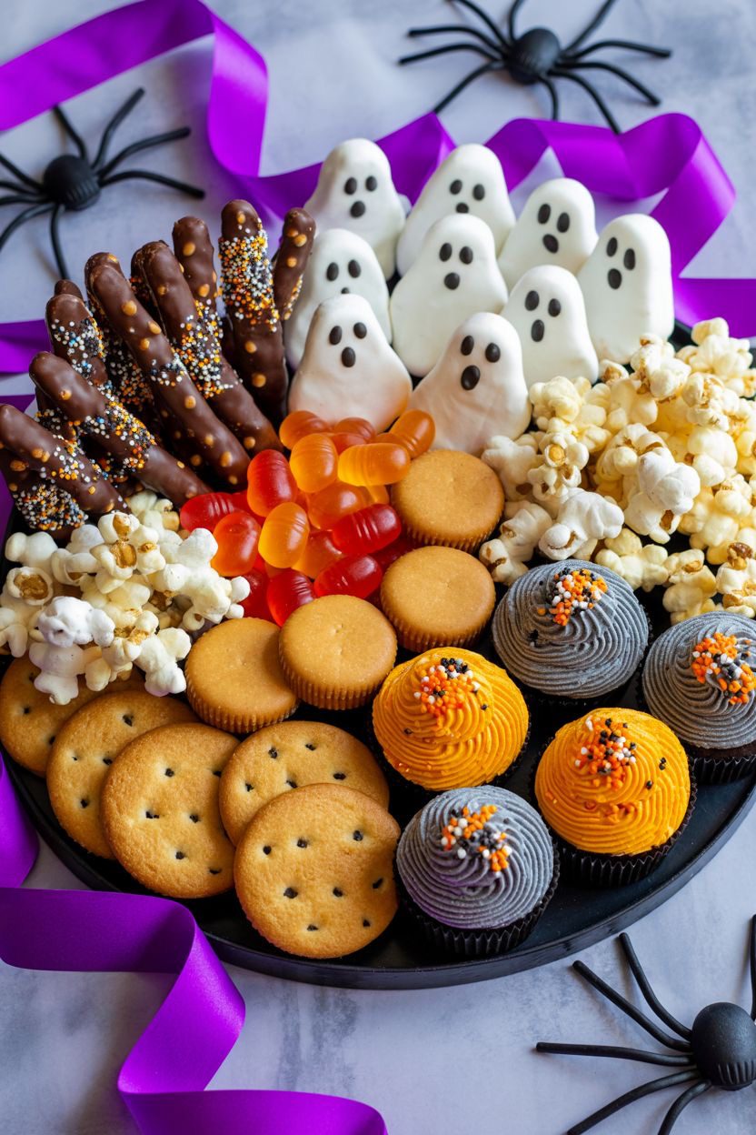 SPOOKY DESSERTS4 Spooky Dessert Board Ideas