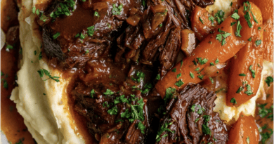Slow Braised Beef with Mash